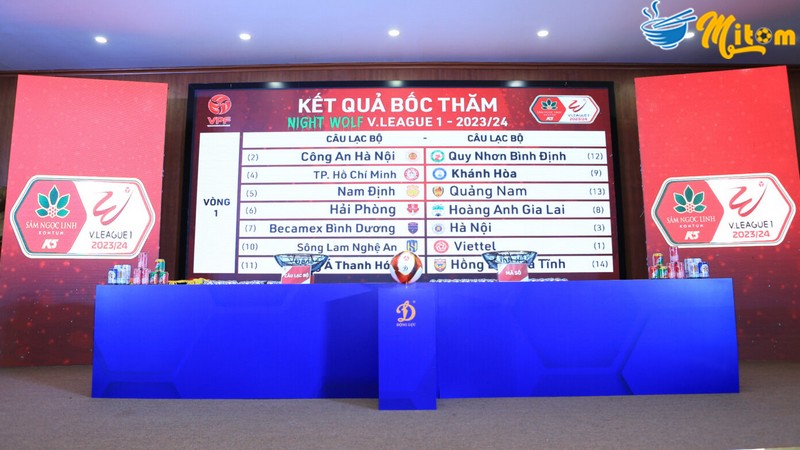 Các đội bóng tham dự giải bóng đá vô địch quốc gia Việt Nam mùa giải 2023/2024